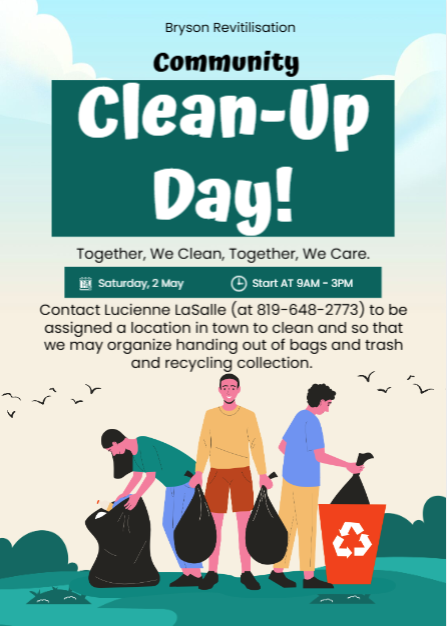 Community Clean Up - Journée Nettoyage Communautaire